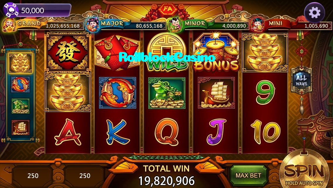 RollblockCasino casino presented on mobile device in Pakistan with slots and live games